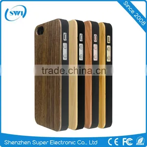 Hot Selling Wooden+PC Phone Case Cover For IPhone 5 5S 5C thumbnail-5