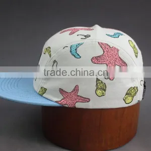 Wholesale Character Printing Snapback Cap thumbnail-3