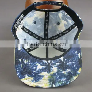 3D Embroidery Colorful 5-panel Snapback thumbnail-6