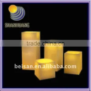 Romantic Paraffin Wax Square LED Candle thumbnail-1