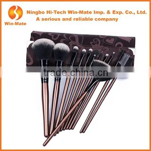 Free Samples! Hot 12 Pcs Heart&love High End Personalized Makeup Brush Sets thumbnail-1