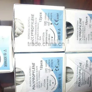 Competitive Price Nonabsorbable Polypropylene Suture With Needle thumbnail-1