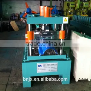 Standard Color Steel Roof Ridge Cap Roll Forming Machine thumbnail-2