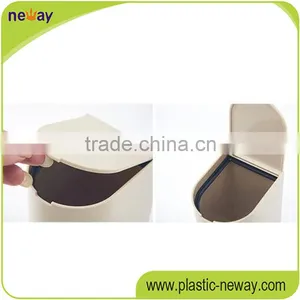 2015 ABS New Fashion Household Colored Desk Eco Friendly Trash Can thumbnail-4