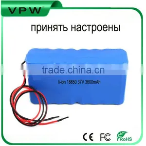 Lithium Ion Cell 18650 37v 3600mah Battery Pack for Ebike thumbnail-1