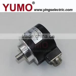 ISC5810 5 24VDC 2000ppr 58 mm 10mm CNC System Machine Solid Shaft Encoder Optical Price Incremental Rotary Encoder thumbnail-1