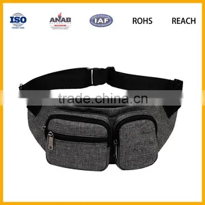 Men's Nylon Crossbody Bag Outdoor Sports Hiking Travel Riding Waist Bag thumbnail-2