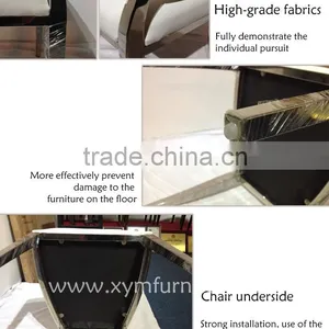 High Grade Dining Room Stainless Steel Chairs thumbnail-6