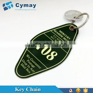 Custom PVC Plastic Key Chain/Room Number Key Chain thumbnail-2