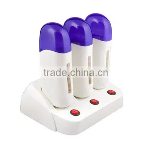 Refill 3 in 1 Hand and Leg Hair Removal Mini Roll on Depilatory Wax Heater thumbnail-1