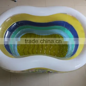 Yiwu Factory Price New Round Deep Design Inflatable Phthlate Free Pvc Swimming Pool for Child thumbnail-1