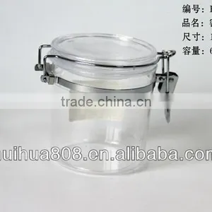 300ml Factory Suppliier Round Plastic Storage Jar thumbnail-6