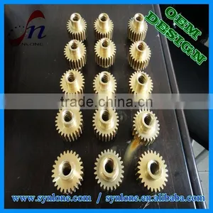 OEM Brass Copper Precision Casting Gear Parts thumbnail-6