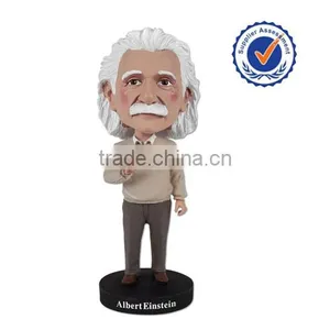 New Online Resin Dashboard Einstein Custom Bobble Head Dolls Figurines thumbnail-1