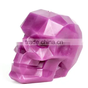 Customized Yellow Color Home Decorative Shaped Skeleton Candle thumbnail-1