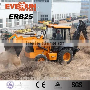 EVERUN Backhoe Loader 8ton 7ton 6ton, 4x4 Carraro Transmission, 1.15m3 thumbnail-4