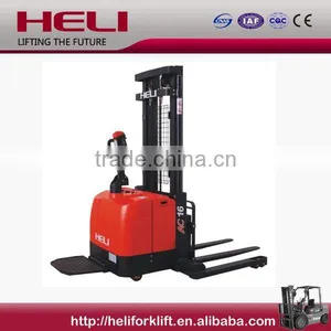 China Top1 Brand Heli 2 Ton Electric Powered Pallet Stacker thumbnail-1