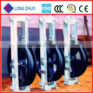 Block and Tackle Pulleys,Hanging Type Cable Block,Large Diameter Cable Tackle Pulley thumbnail-1