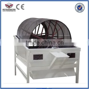 CE Approved Rotary Screener/sawdust Sieving Machine Before Making Wood Pellet thumbnail-2
