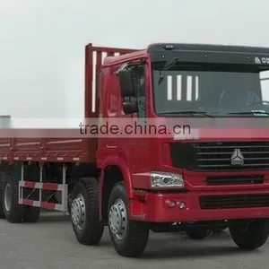 SINOTRUK EURO 3 Rear Double Axle Cargo Truck 8x4 thumbnail-1
