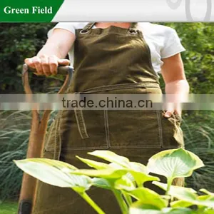 Green Field Personalized Canvas Garden Aprons thumbnail-1