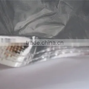 Aluminum Foil Woven Fabric, High Quality Aluminum Tarpaulin, Cheap Polyethylene Canvas thumbnail-2