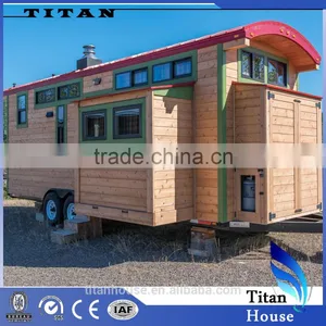 Portable Building House on Trailer With WPC thumbnail-1