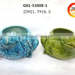 Double Fog Look Modern Vase for Table Decoration thumbnail-1