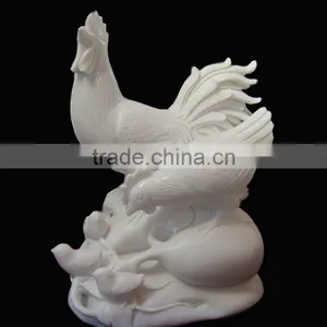 Small Marble Animal Craft of Chicken Sculpture thumbnail-1
