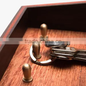 High Quality Easy Assembly Household Wooden Key Rack, Original Wood Jewelry Decorations Racks thumbnail-5