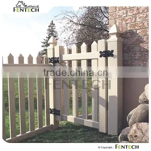 Fentech High Quality Widely Used Plasitic/PVC/Vinyl Portable Fence, Portable Fence Panels Garden Fence thumbnail-3