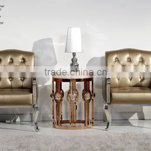 Hot Sale Cheap PU/genuine Leather Single Sofa ND020 thumbnail-1