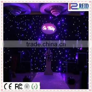 Flexible Led Star Backdrop Curtains Lighted Backdrops for Weddings thumbnail-4