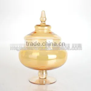 Mintao Custom High Quality Glass Lockable Candy Jar thumbnail-1