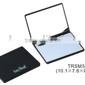 Plastic Rectangle Pocket Compact Mirror Custom Logo Cosmetic Mirror thumbnail-1