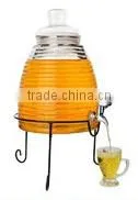 Convenient Giant Glass Jar With Tap for Drinking thumbnail-1