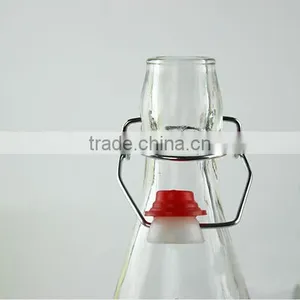 Colorful Spray Colored Glass Table Beer Bottle With Swing Top Lid thumbnail-3