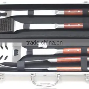 Wholesale Stainless Steel Barbecue Tool Set With Case thumbnail-6