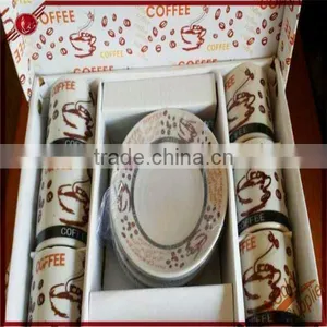 Wholesale Cheap Ceramic & Porcelain Coffee/tea Cup and Saucer Sets for Good Quality thumbnail-6