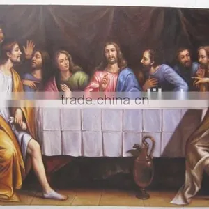 The Last Supper Oil Painting on Canvas thumbnail-1