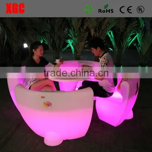 Bar Tables Lighting, Glow Table 4 Pcs a Set thumbnail-5