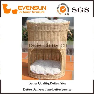 Nice Design Useful Rattan Cat Bed Pet Bed thumbnail-1