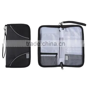 Fashion Nylon Travel Multifunction Rfid Passport Holder thumbnail-1