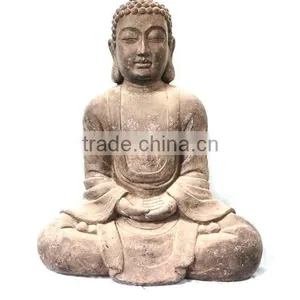 Home or Garden Fiberglass Buddha Statue thumbnail-3
