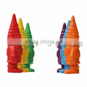 Wholesale School Stationery 6 PK Garden Monster Oil Crayon thumbnail-3
