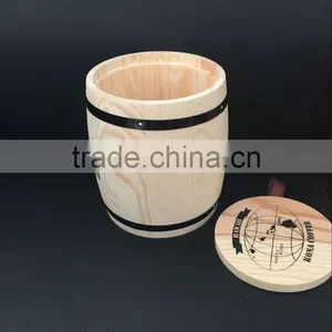 Wood Coffee Mini Bean Small Barrel Wine Dispensing Oak Barrel Wooden Barrels thumbnail-4
