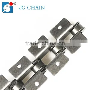 ANSI Standard Double Pitch C2082H Single Strand Steel Conveyor Chain thumbnail-2