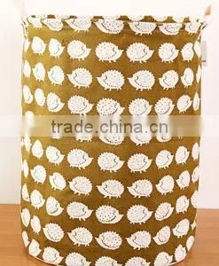 Big Waterproof Fabric Drawstring Cotton Laundry Bag thumbnail-4