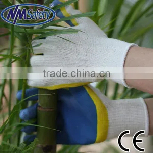 NMSAFETY 10g High Quality Working Gloves Latex Cotton Glove China thumbnail-1