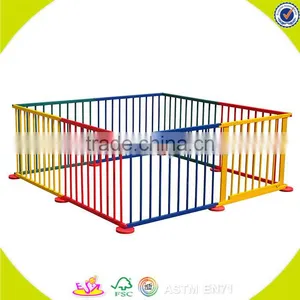 Wholesale Wooden Folding Playpen Cheap Wooden Folding Playpen High Quality Wooden Folding Playpen W08H009 thumbnail-3